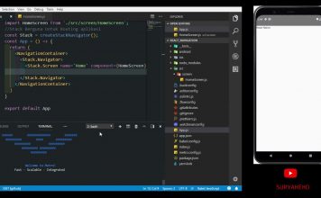 Tutorial React Native Navigation 5