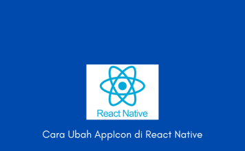 Cara Ubah Icon React Native